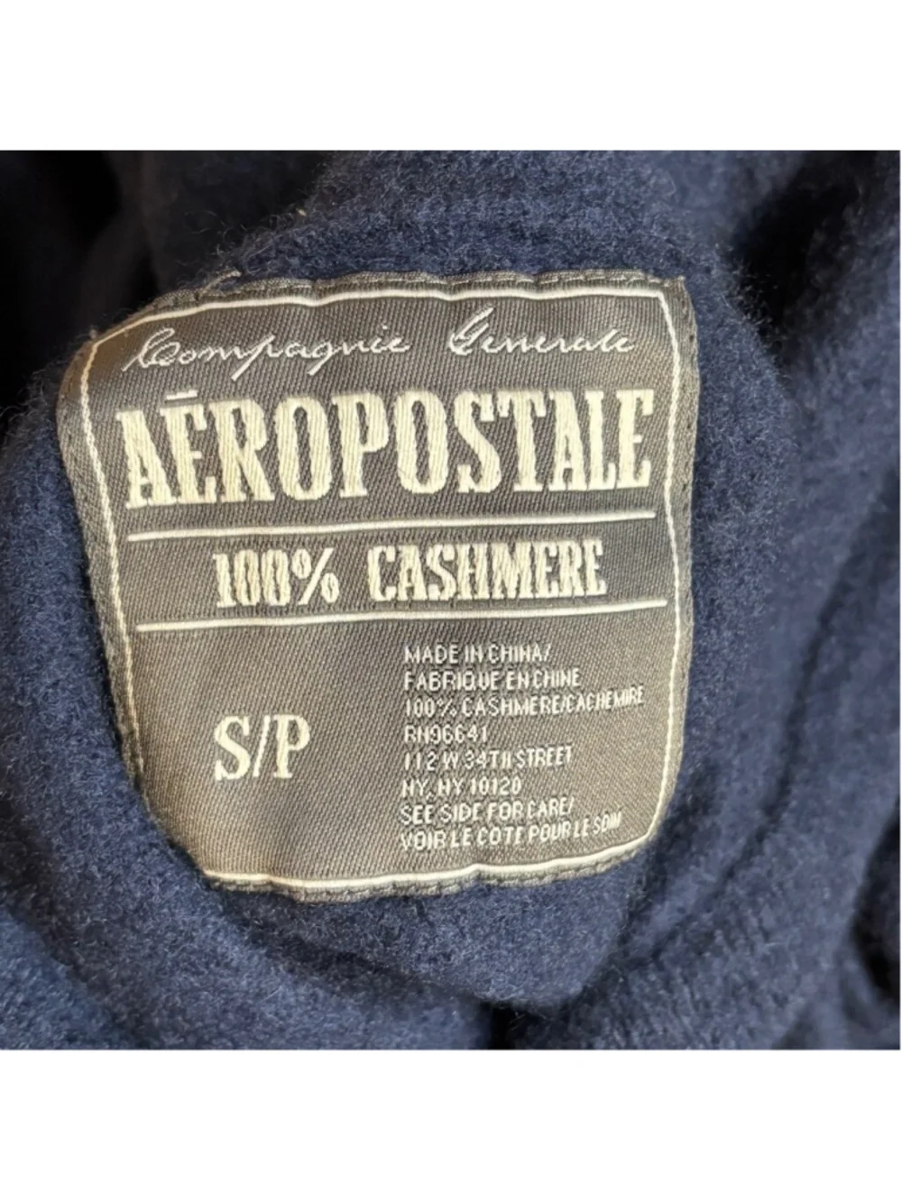 Cashmere Craft Lot Navy Blue Gray Sweaters 100% Cashmere 650 grams Flaws